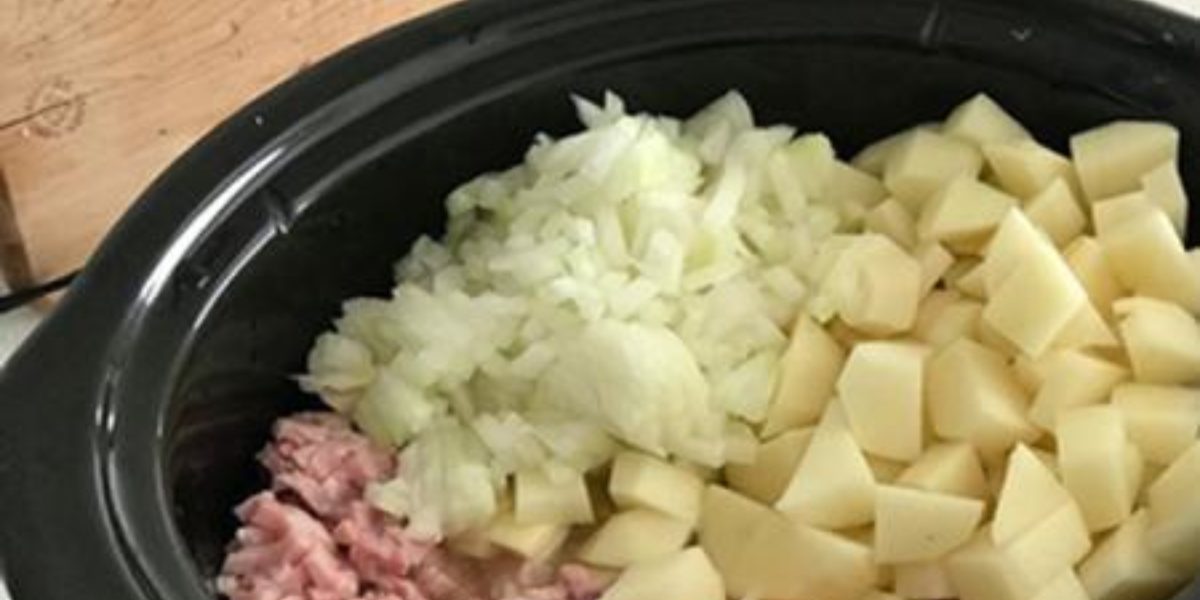 Slow Cooker Ham and Potato Soup - Namaste Recipes