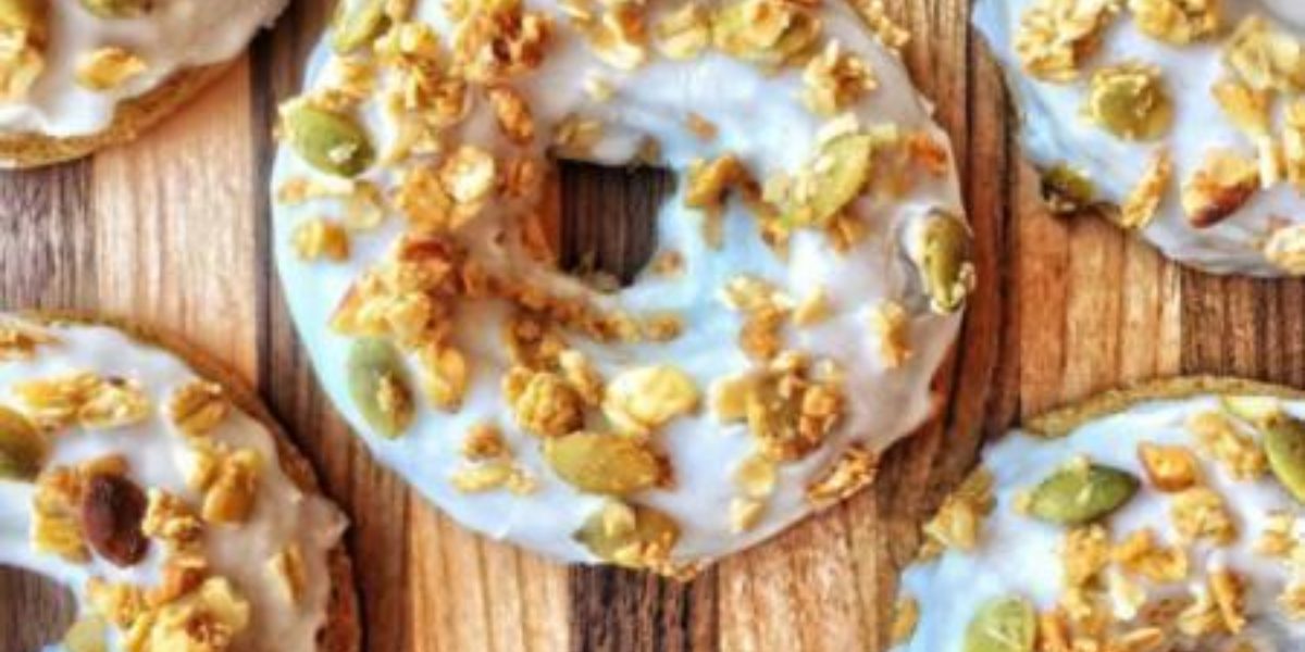 Spiced Chai Cake Donuts - Namaste Recipes