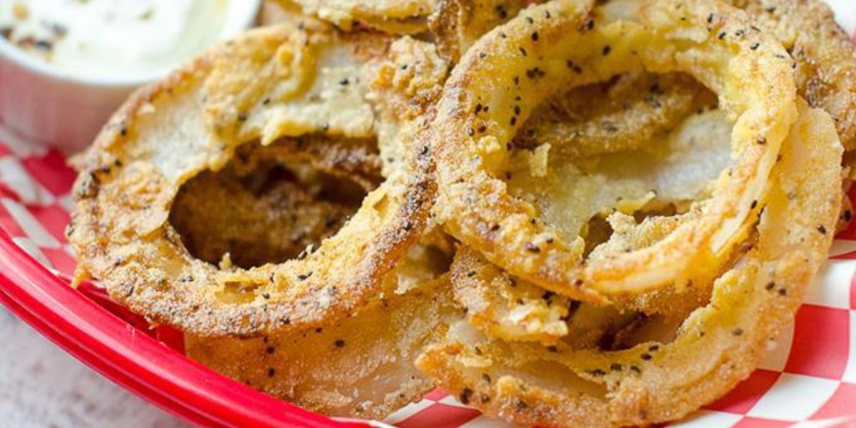 Coconut Onion Rings Namaste Recipes