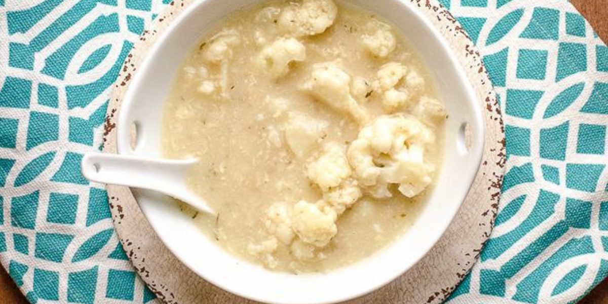 Creamy Cauliflower Cheese Soup - Namaste Recipes