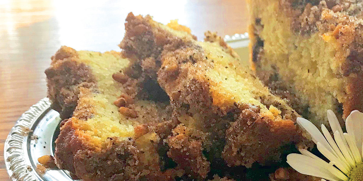 Coffee Streusel Bread - Namaste Recipes