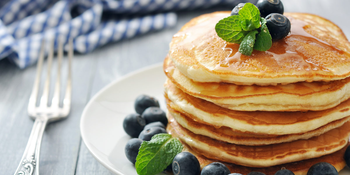 Johnny Cakes with Blueberries - Namaste Recipes