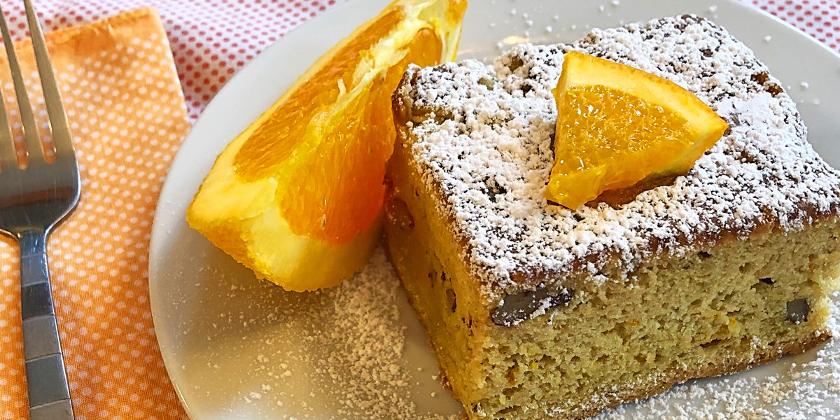 Orange Walnut Cake - Namaste Recipes