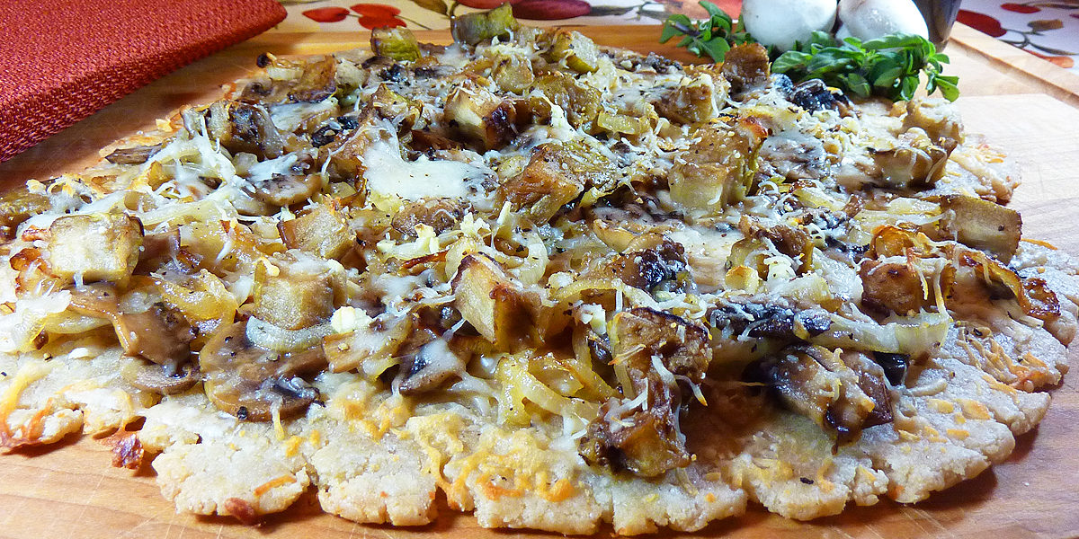 Rustic Veggie Tart - Namaste Recipes