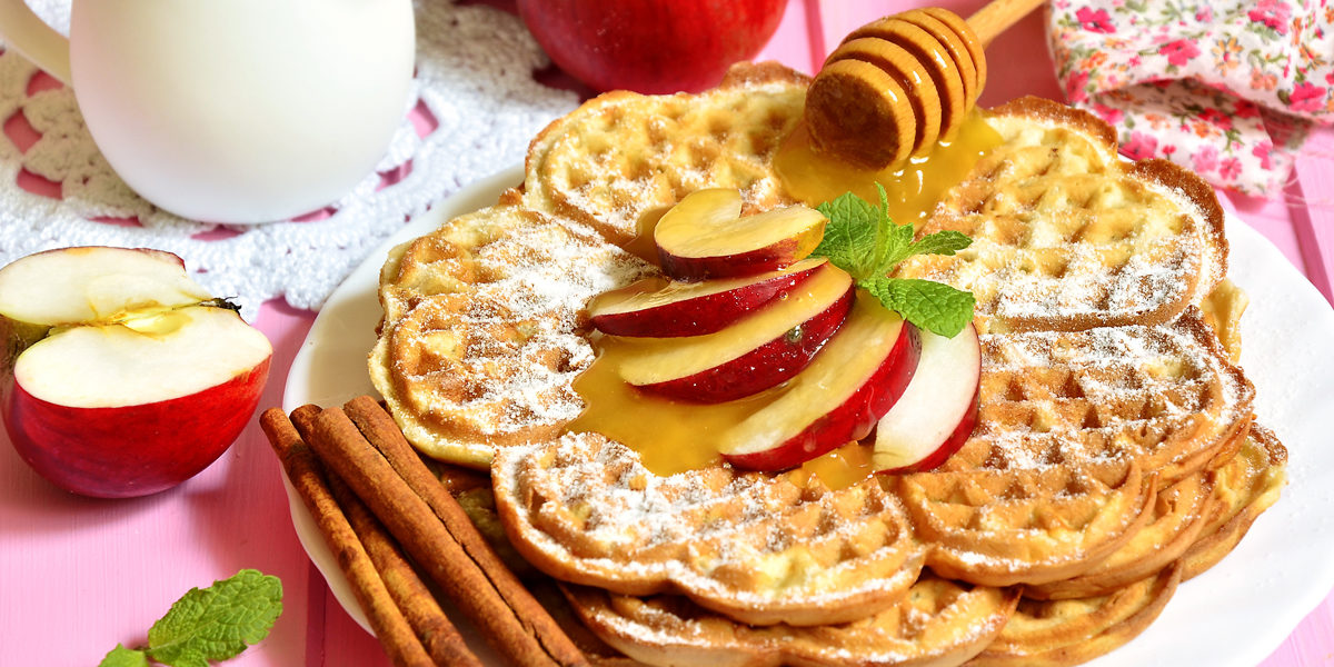 Rise ‘n Shine Waffles - Namaste Recipes